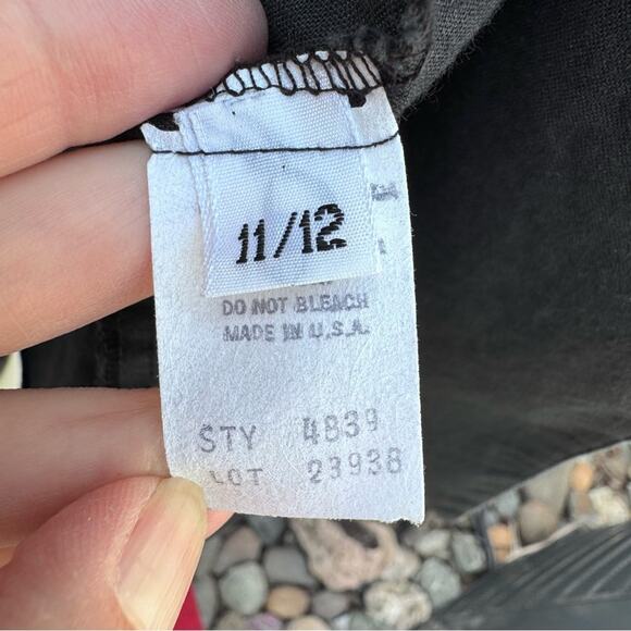 Vtg 80's Lady Van Heusen Black Long Blazer U.S.A Women's Size 11/12 - Picture 8 of 10